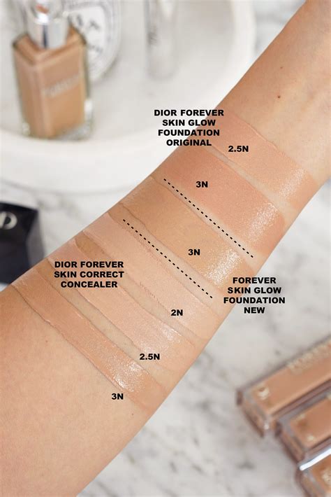 dior skin correct foundation|dior skin glow foundation shades.